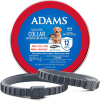 Adams Flea & Tick Collar for Dogs & Puppies Flea Collar Protection 2 Count