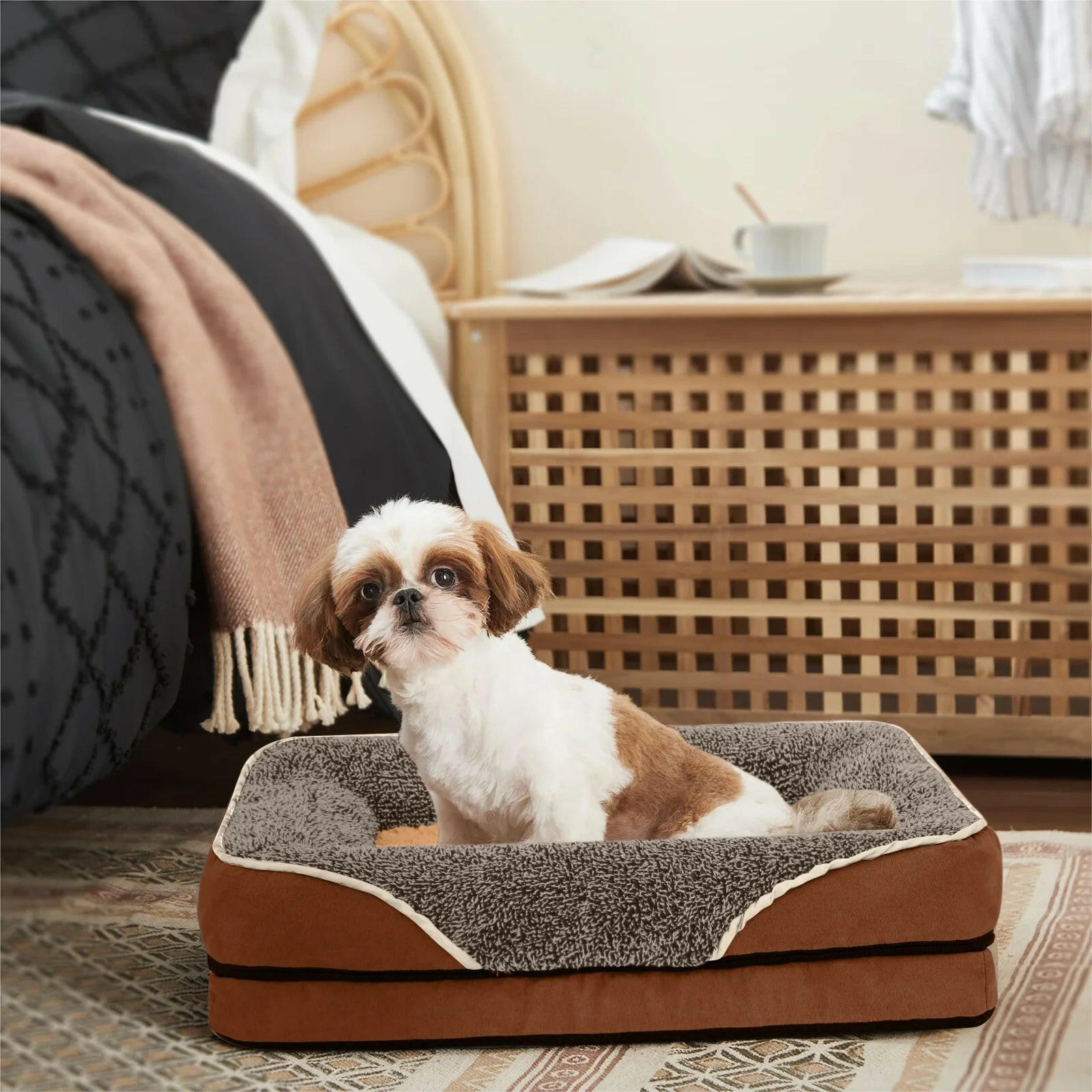 Best Orthopedic Dog Beds for Small Dogs - BIG FRENCHIES