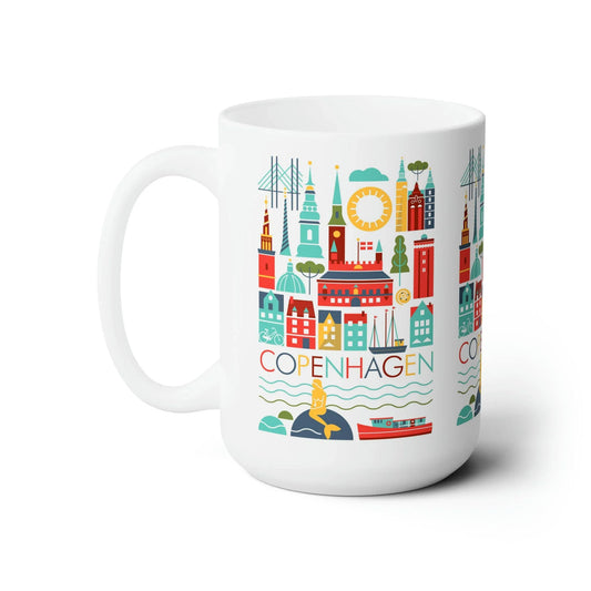 Copenhagen Scandi Ceramic Mug 11oz or 15oz - BIG FRENCHIES