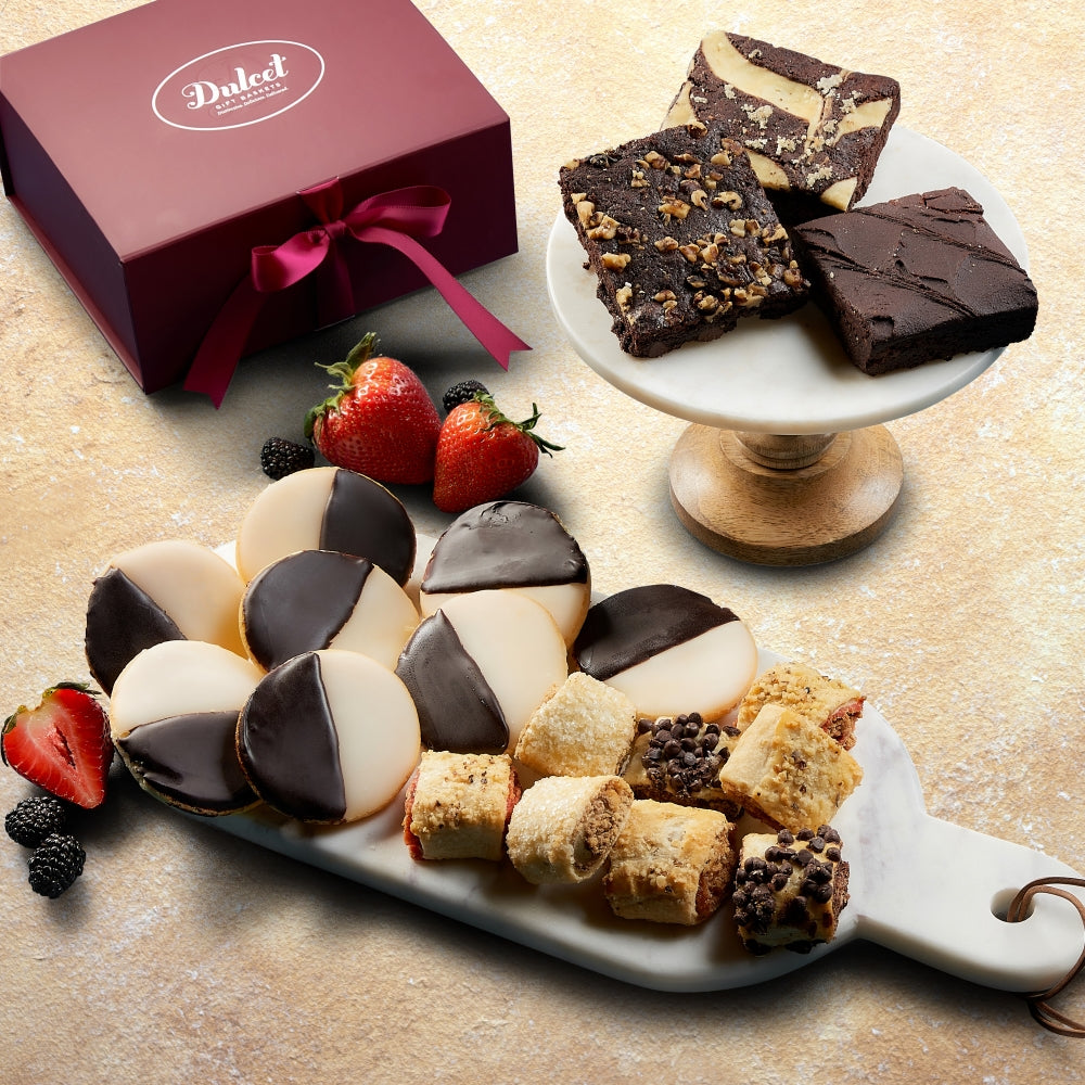 Classic Sympathy Bakery Gift Basket - BIG FRENCHIES