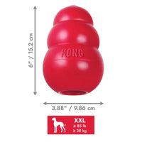 Classic Stuffed Dog Chew Toy, XXL