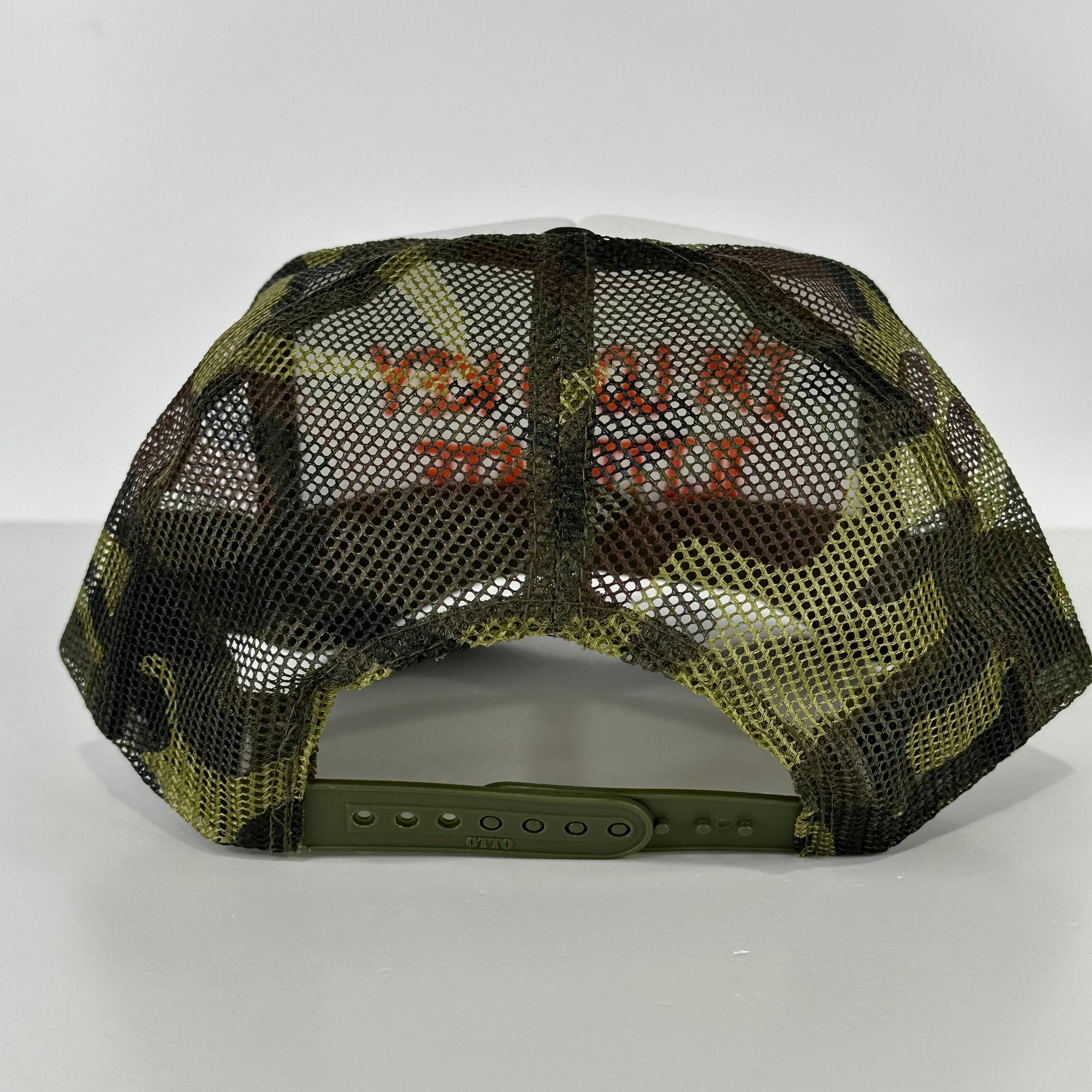 IM LOW KEY ILITERATE CAMO Foam Mesh Trucker SnapBack Cap Hat illiterate Funny Custom Embroidered
