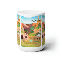 Grand Canyon National Park South Rim Ceramic Mug 11oz or 15oz - BIG FRENCHIES
