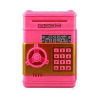 Creative Password safe piggy bank Automatic piggy bank safe ATM children's toys