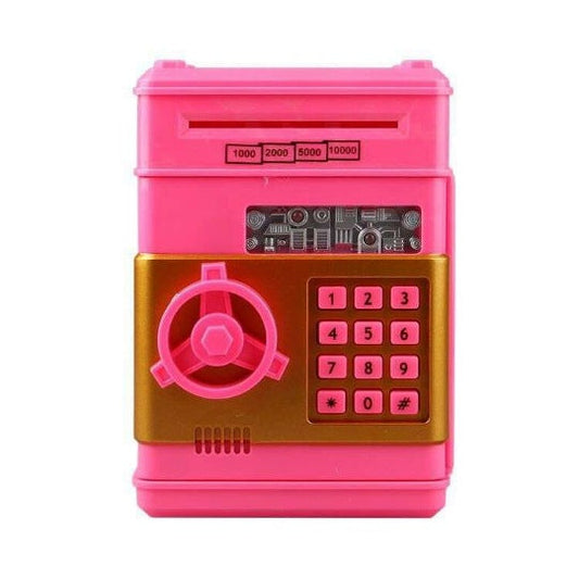 Creative Password safe piggy bank Automatic piggy bank safe ATM children's toys