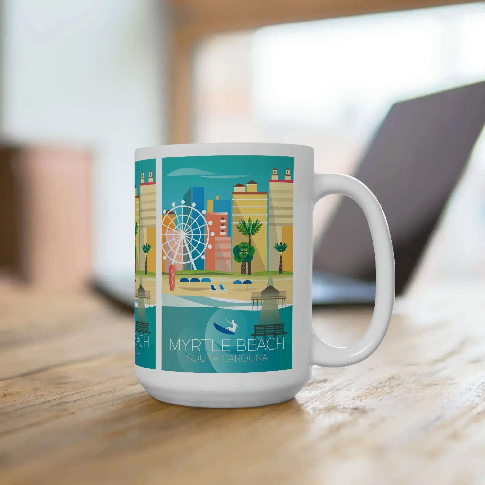 Myrtle Beach Ceramic Mug 11oz or 15oz - BIG FRENCHIES