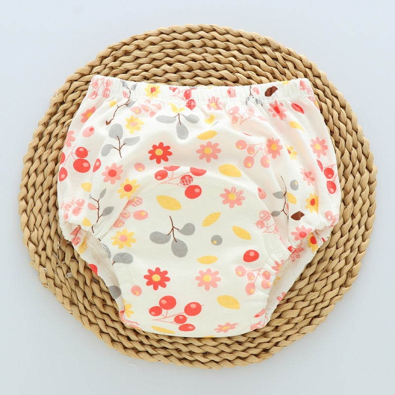 Baby Training Pants Washable 6-layer Gauze Diaper Cover Learning