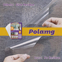 Anti Cat Scratch Protector 12 Pack, 6 Sheets Of 279 358mm And 6 Sheets Of 140 358mm, Single Side Couch Protector, Self A