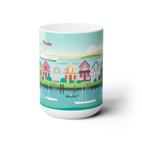 Martha's Vineyard Ceramic Mug 11oz or 15oz - BIG FRENCHIES