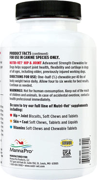 Advanced Strength Hip & Joint Chewable Dog Supplements - BIG FRENCHIES