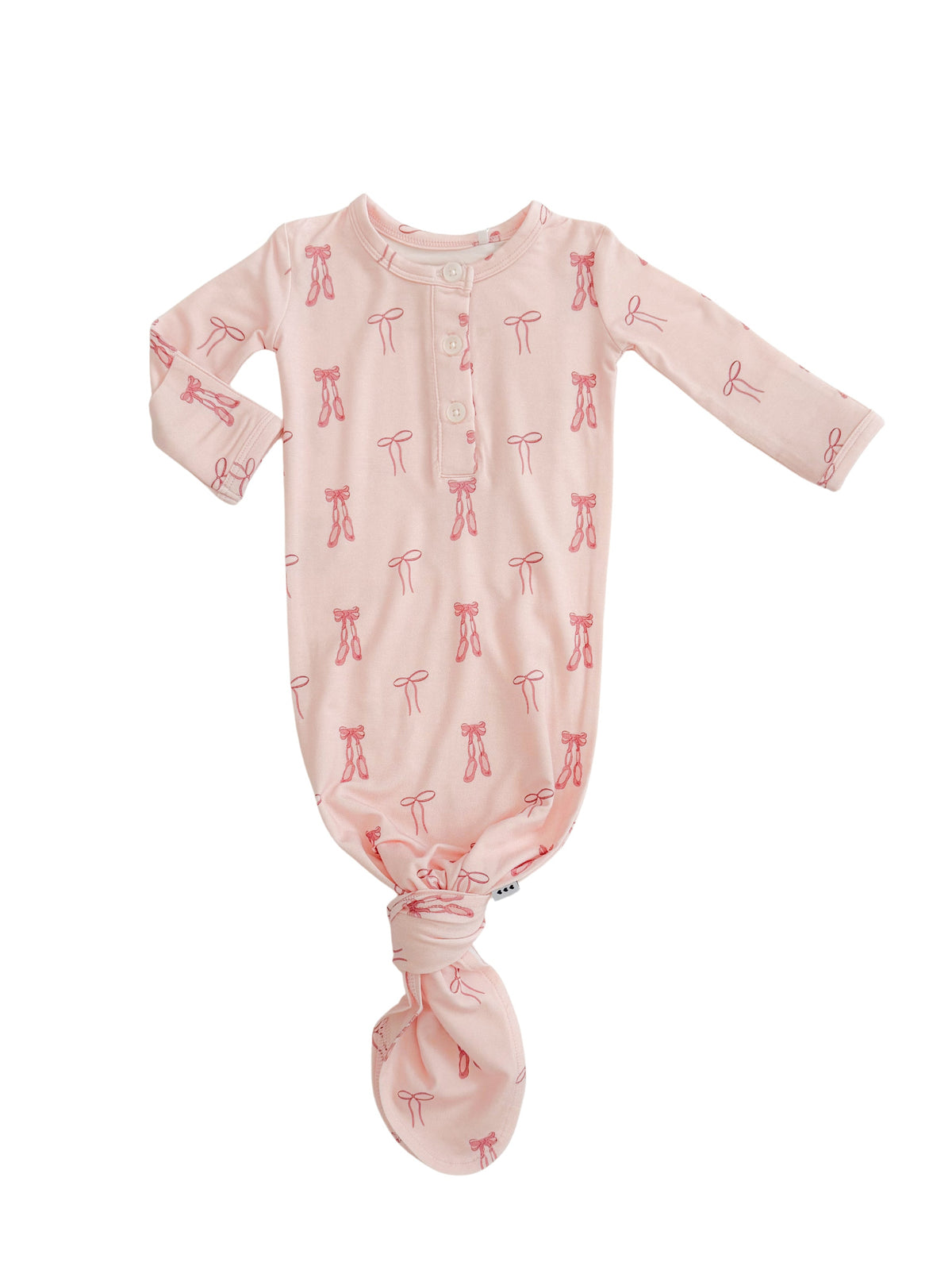 Ballet Blush Knotted Gown - BIG FRENCHIES