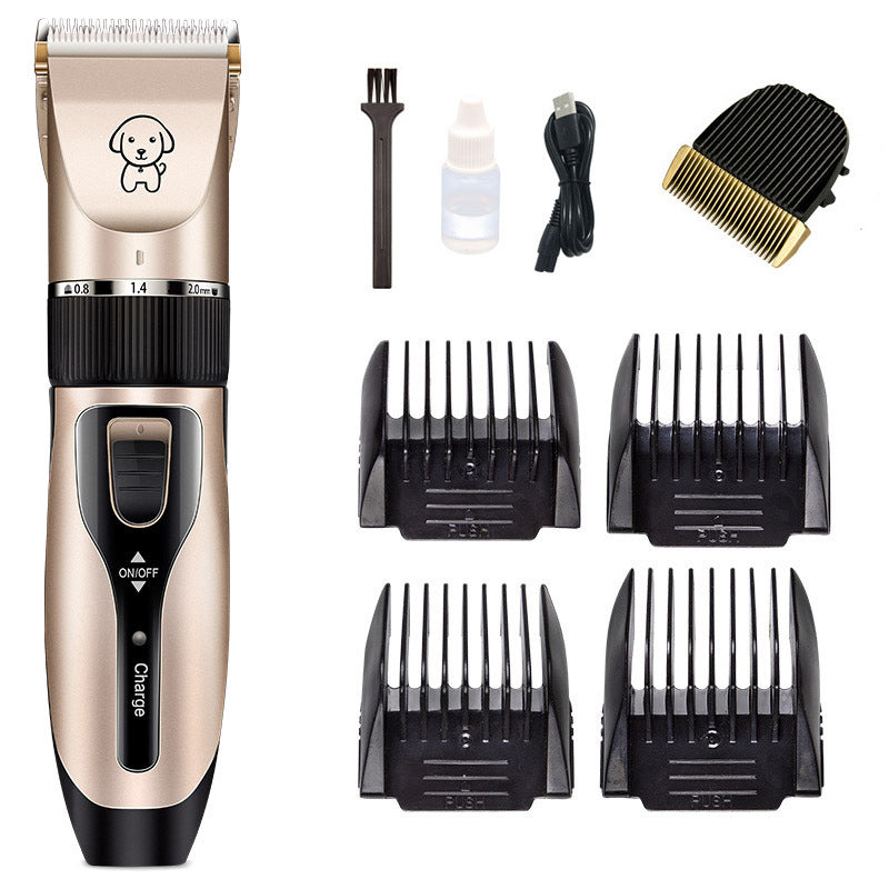 Professional Low Noise Pet Hair Clipper Easy Grooming For Dogs & Cats