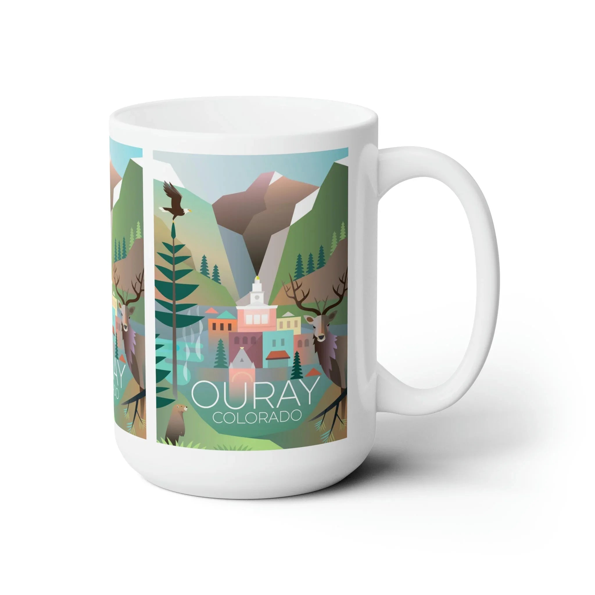 Ouray Ceramic Mug 11oz or 15oz - BIG FRENCHIES