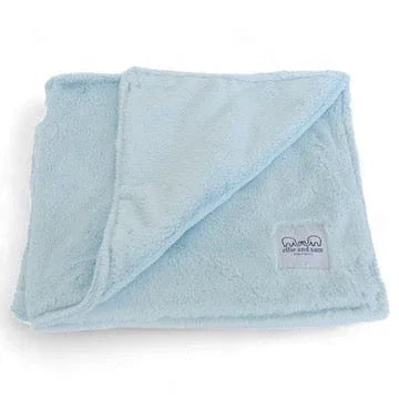 Luxury Borderless Blanket - Blue - BIG FRENCHIES