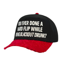 You Ever Done A Hardflip Hat Custom Embroidered Cuttheactivist Official Merch
