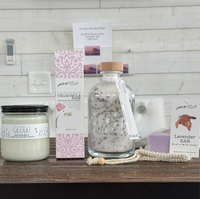 Bath and Relax — Lavender Spa Gift Set