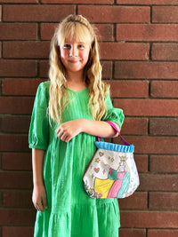 The Color and Pray Purse: Mary - BIG FRENCHIES