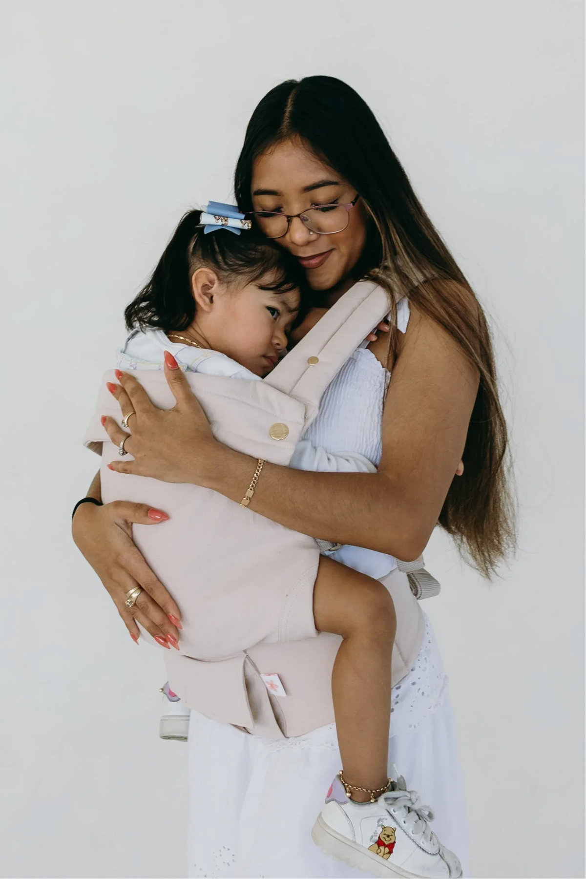Coco Cream - Cotton Linen Baby Carrier (7-35 lbs) - BIG FRENCHIES