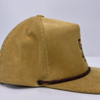 Steely Dan San Diego Padres Custom Embroidered Corduroy, yellow/brown rope hat, snapback ￼