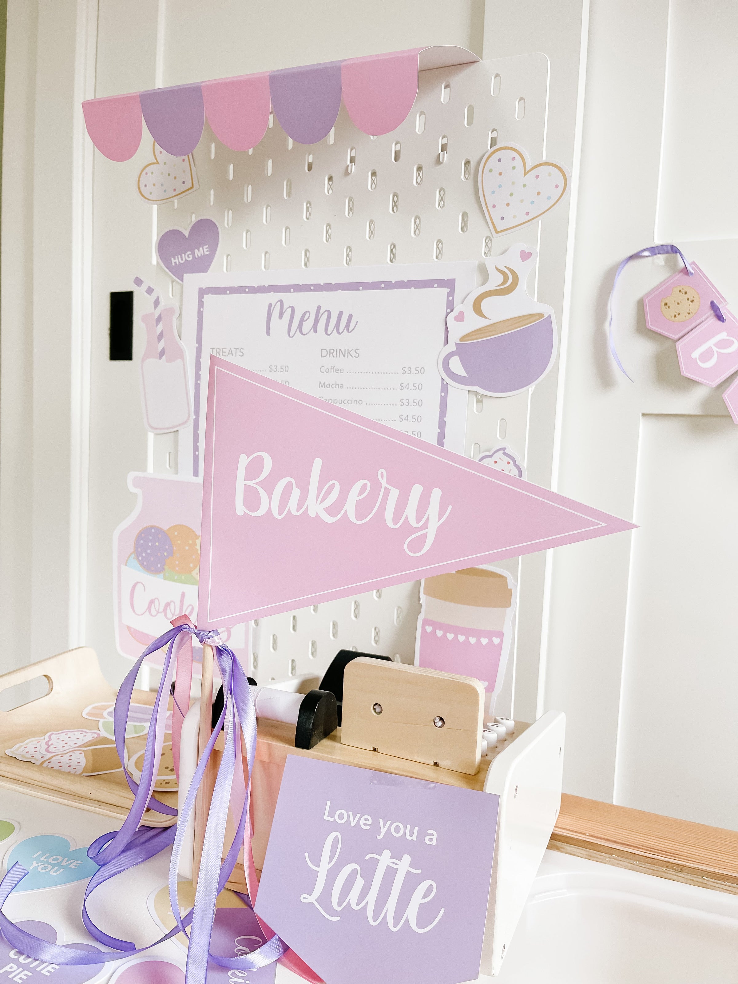 Sweet Heart Bakery Printable Dramatic Play
