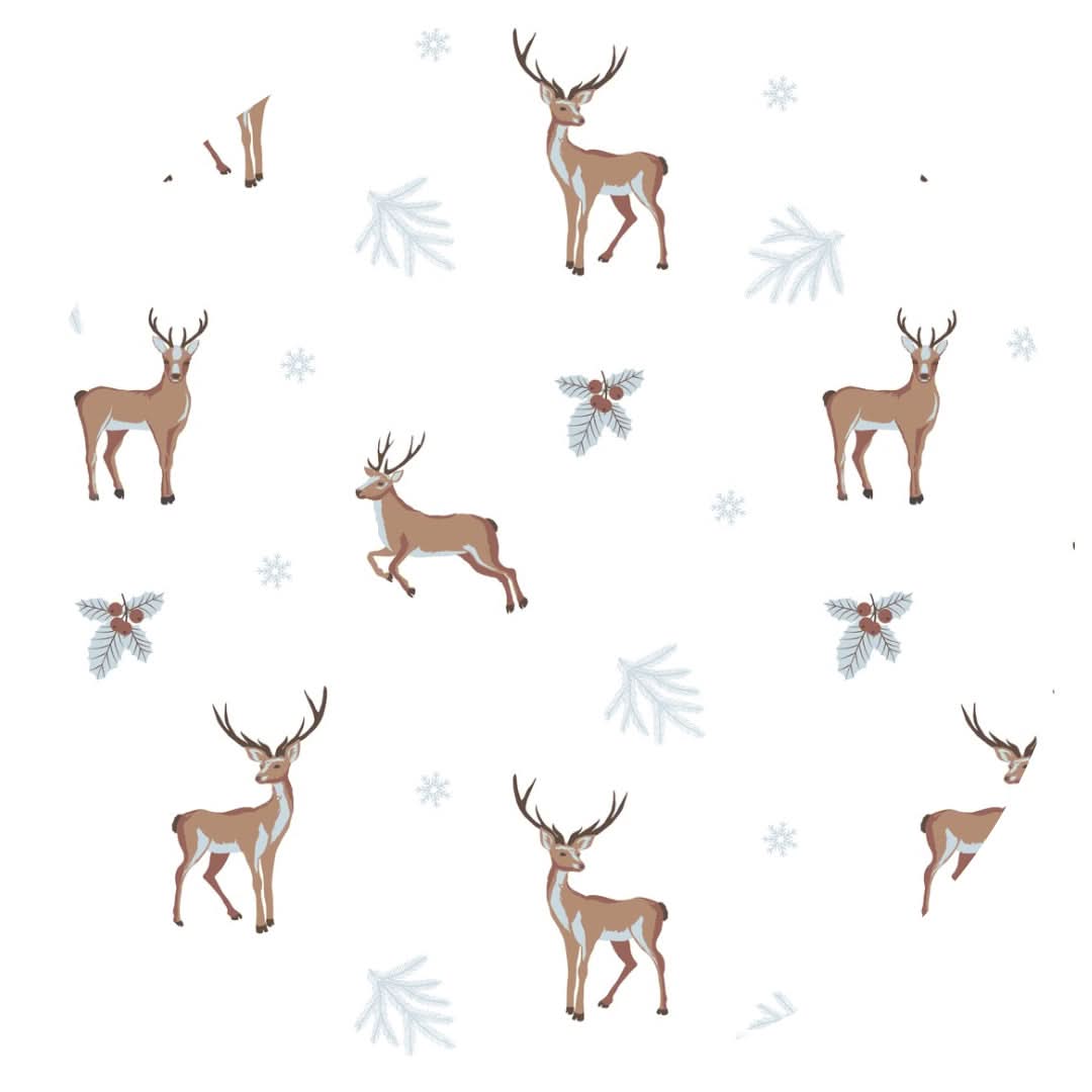 Reindeer | Changing Pad Cover - BIG FRENCHIES