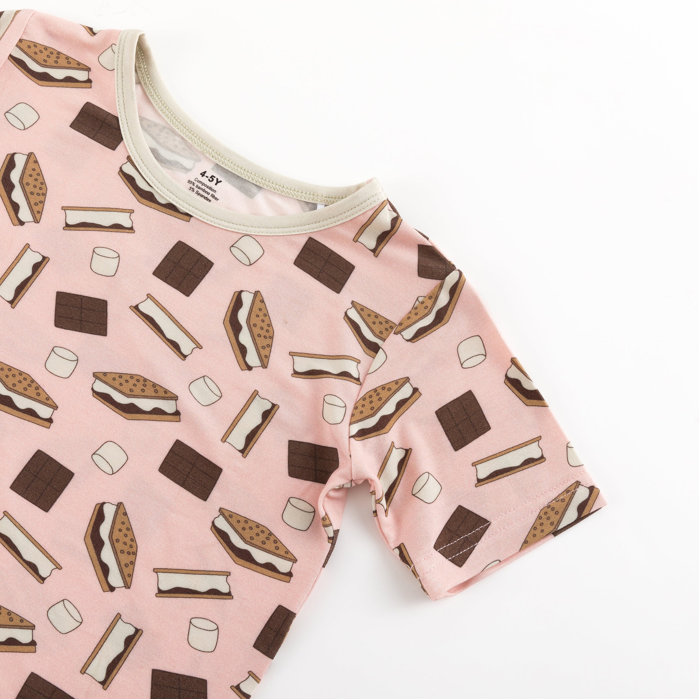 S'more to Love (Short PJ Set) - Pink - BIG FRENCHIES