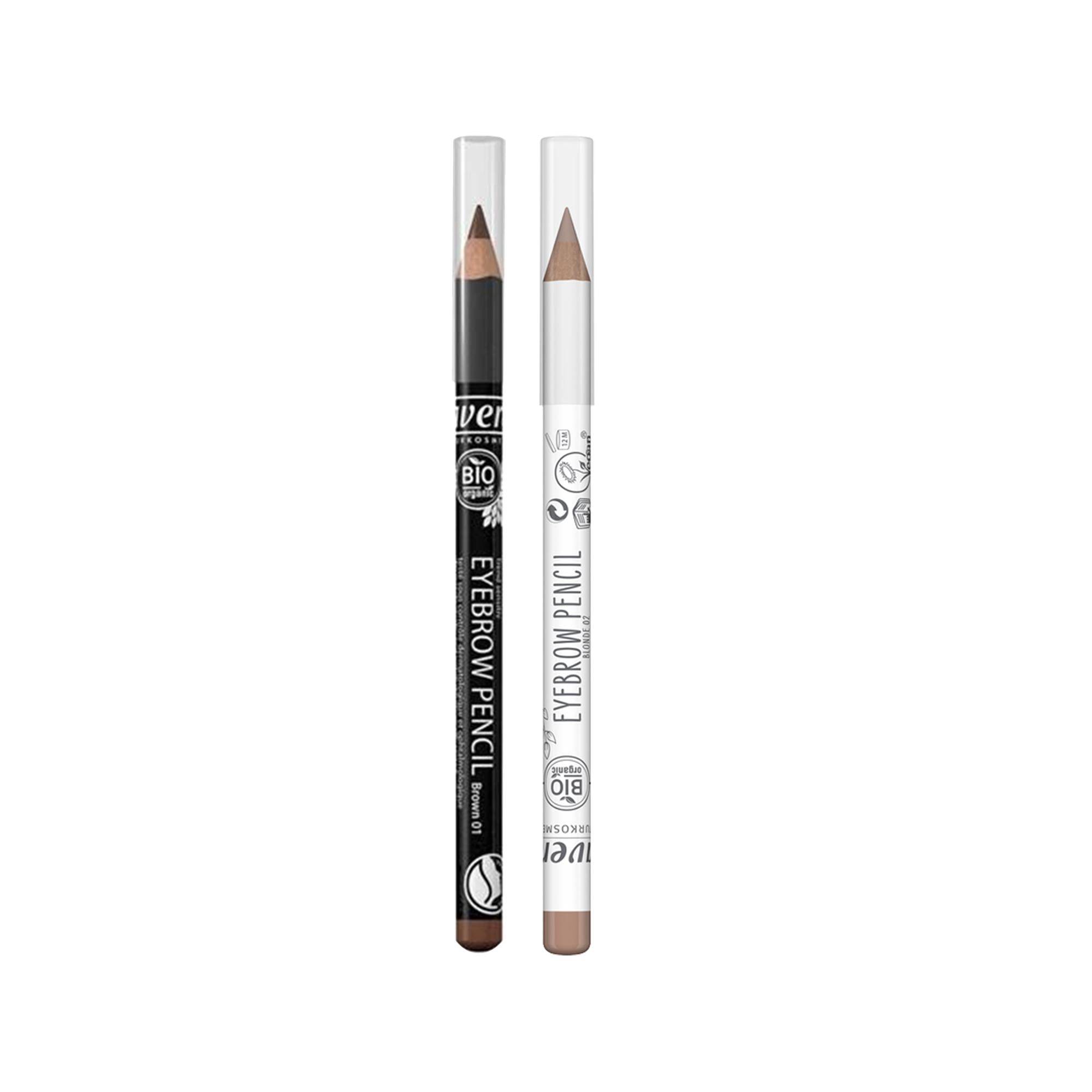 Lavera Natural Eyebrow Pencil for Precise Grooming - Organic Cosmetics for Enhanced Eyebrows