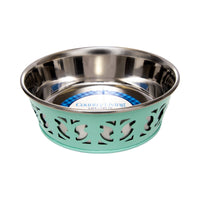 Country Living Set of 2 Stainless Steel Dog Bowls – Farmhouse Style, Ideal for Small to Medium Dogs - BIG FRENCHIES