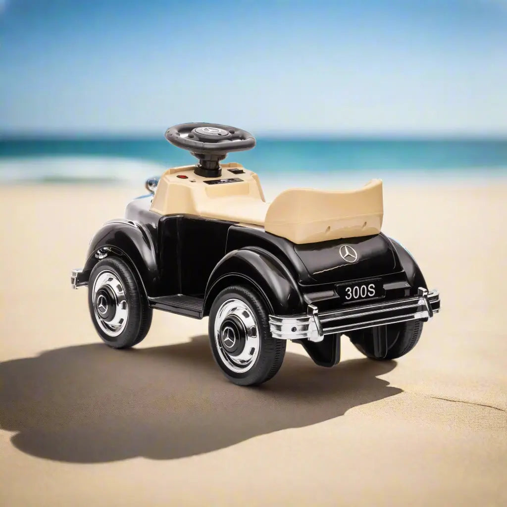 6V Mercedes Benz 300S 1 Seater Mini Ride-On Car for Kids - BIG FRENCHIES