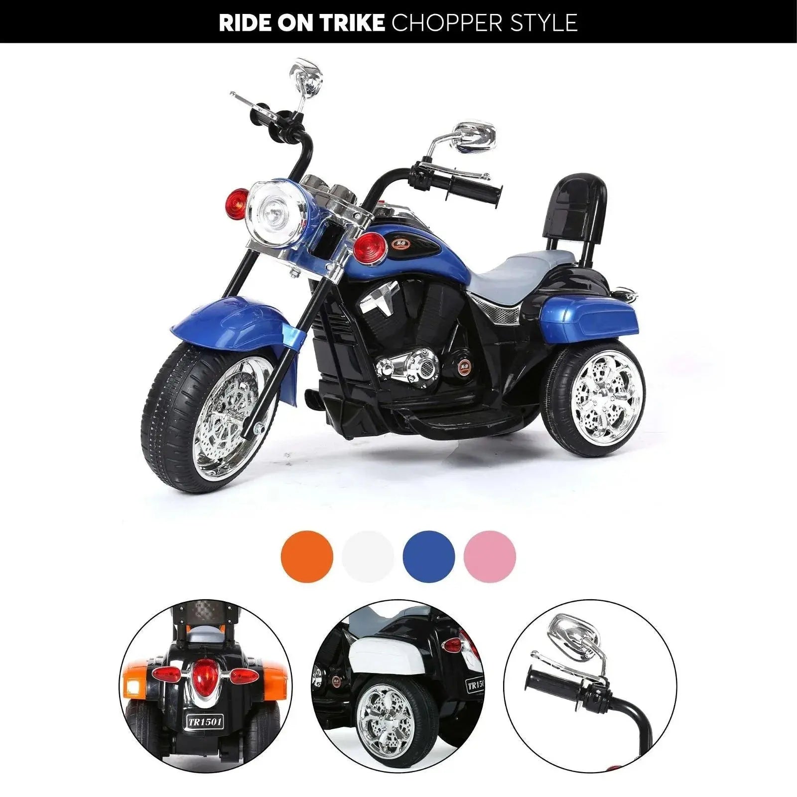 6V Freddo Toys Chopper Style Ride on Trike - BIG FRENCHIES