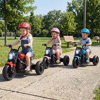 6V Kids Electric Motorcycle with LED Headlight and Music for Toddlers Aged 3-5