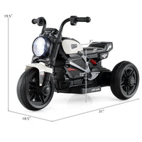6V Kids Electric Motorcycle with LED Headlight and Music for Toddlers Aged 3-5