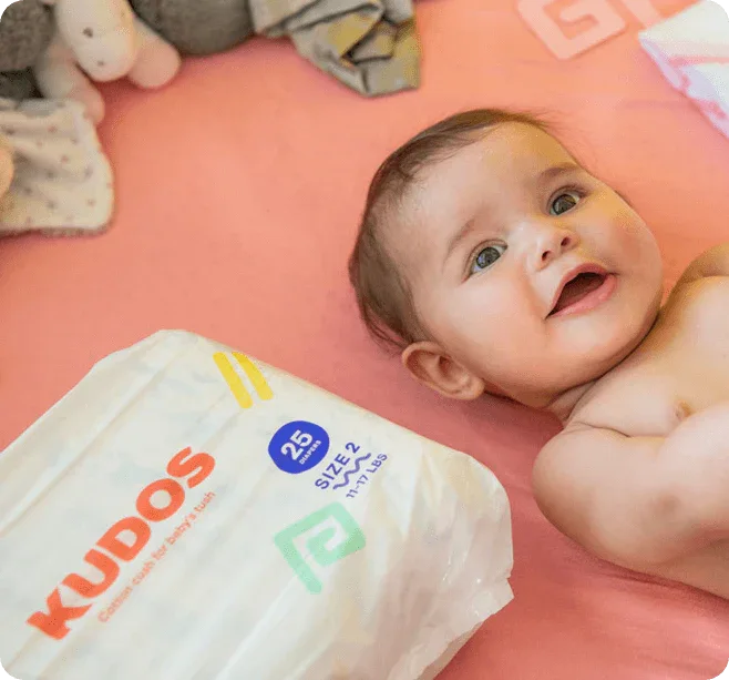 Diaper Box & Wipes Bundle | 100% Cotton-Lined TCF Diapers Size 1-6 | Kudos - BIG FRENCHIES