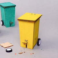 Build & Paint Mini Trash Cans (Set of 2) – Fun Desk Décor & Craft Project - BIG FRENCHIES