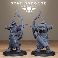 3D Printed Solaris Archers by Stationforge Miniatures