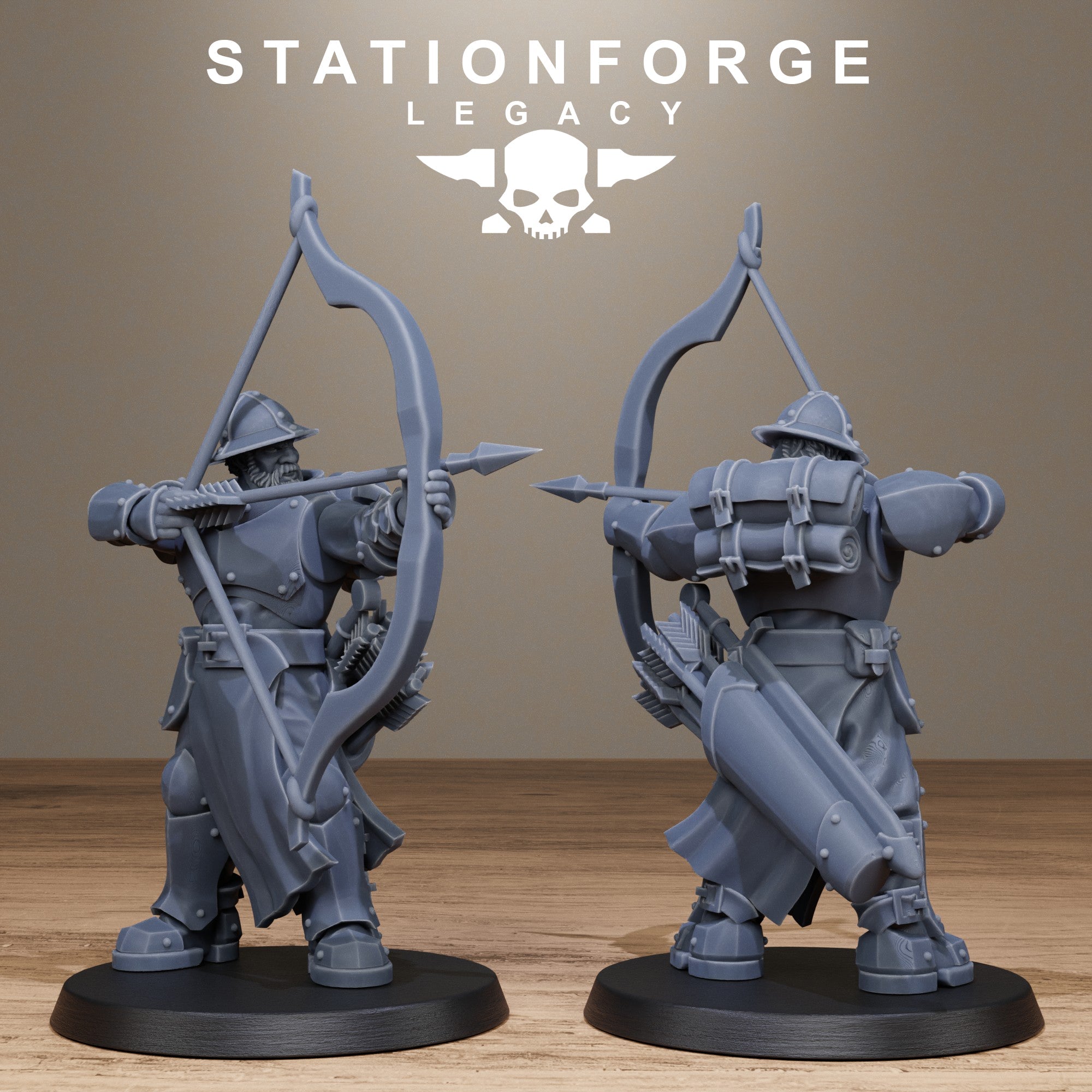 3D Printed Solaris Archers by Stationforge Miniatures