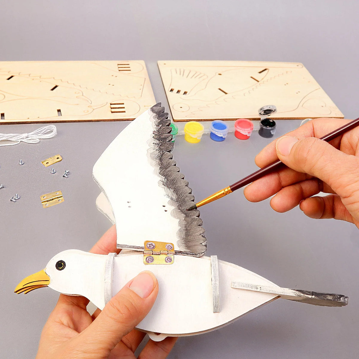 Bionic Bird STEM Kit – Build, Paint & Bring Your Own Bird to Life - BIG FRENCHIES