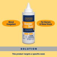 Farnam Wonder Dust Wound Powder for Horses and Show Stock 4 oz.
