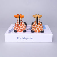Paint Your Own Wood Carved Giraffe DIY Painting Kit - BIG FRENCHIES