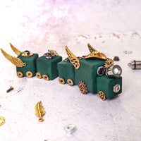 DIY Timber Train Kit – Build a Wooden Train with LED Light, Fun Accessories, Home and Office Décor - BIG FRENCHIES