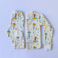 Mermaids from around the world Organic Pajamas - BIG FRENCHIES