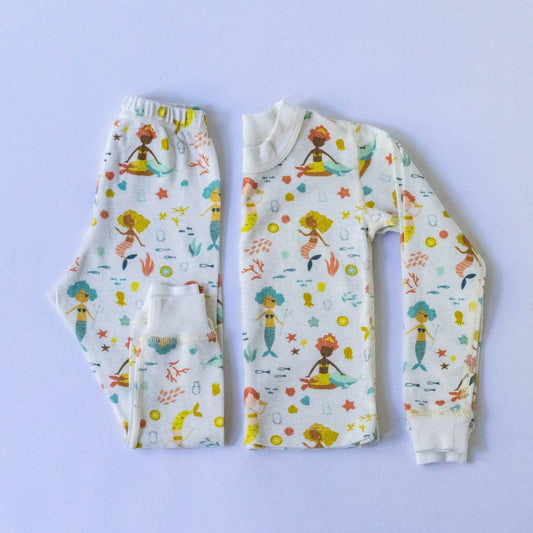Mermaids from around the world Organic Pajamas - BIG FRENCHIES