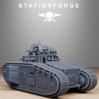 3D Printed FreeGuard Heavy Tank by Stationforge Miniatures