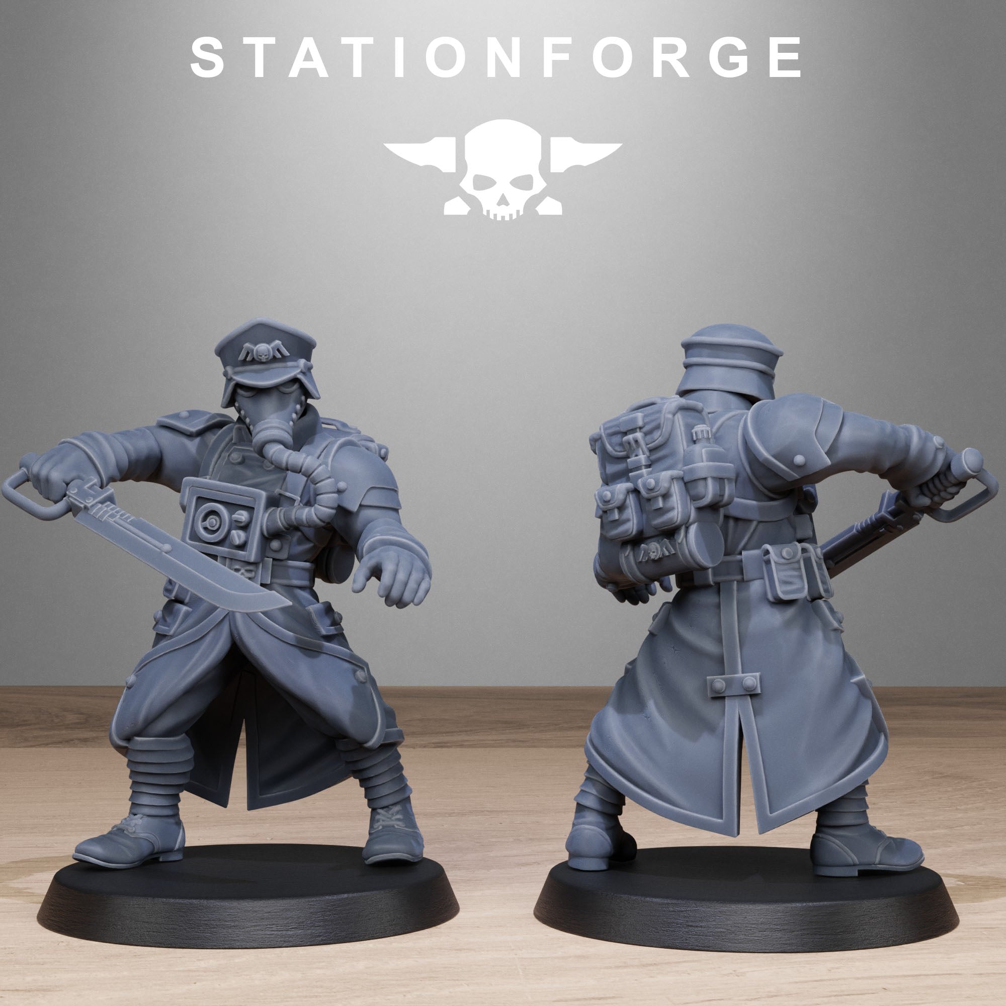 3D Printed GrimGuard Vigils by StationForge Miniatures