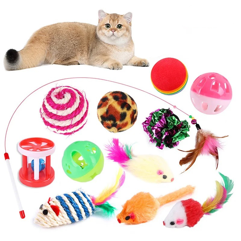 Kitten Toys Variety Pack – Interactive Play Set for Curious Cats - BIG FRENCHIES