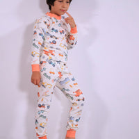 Vintage Cars Organic Pajamas - BIG FRENCHIES