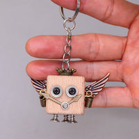 DIY Timberbot Kit – Build 2 Wooden Robots, Make Keychains & Necklaces - BIG FRENCHIES