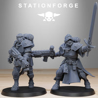3D Printed Vadalites Brotherhood by StationForge Miniatures