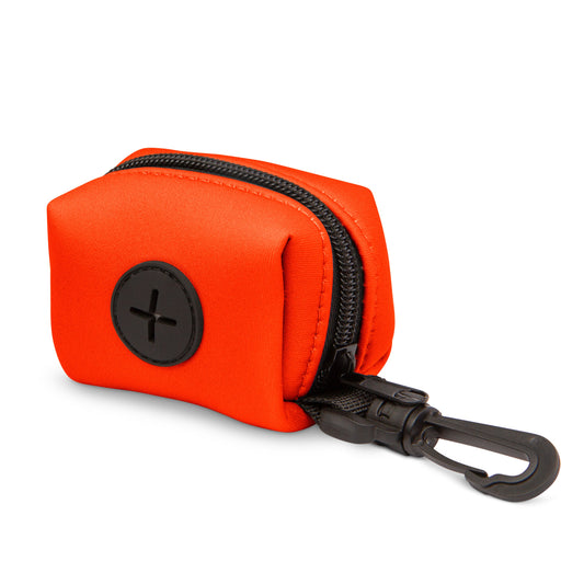 The Modern Dog Company - Neon Orange Poop Bag Holder - BIG FRENCHIES