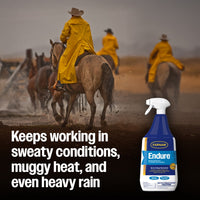 Farnam Endure Horse Fly Spray Sweatproof Extended Horse Protection 32 oz.